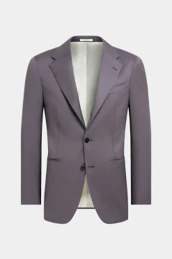 SUITSUPPLY Havana Anzug Purpur-Männlich Hochzeitsanzüge