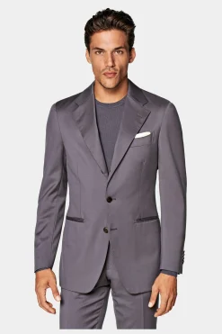 SUITSUPPLY Havana Anzug Purpur-Männlich Hochzeitsanzüge