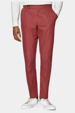 SUITSUPPLY Havana Anzug Rot-Männlich Casual Anzüge