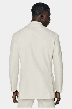 SUITSUPPLY Havana Anzug Sand-Männlich Casual Anzüge
