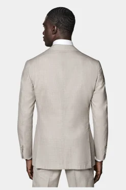 SUITSUPPLY Havana Anzug Sand-Männlich Hochzeitsanzüge