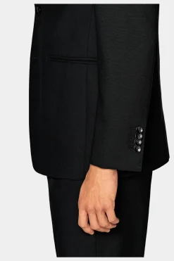 SUITSUPPLY Havana Anzug Schwarz-Männlich Business Anzüge