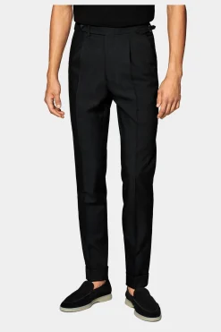 SUITSUPPLY Havana Anzug Schwarz-Männlich Business Anzüge