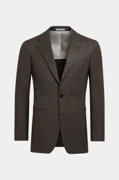 SUITSUPPLY Havana Anzug Taupe-Männlich Business Anzüge