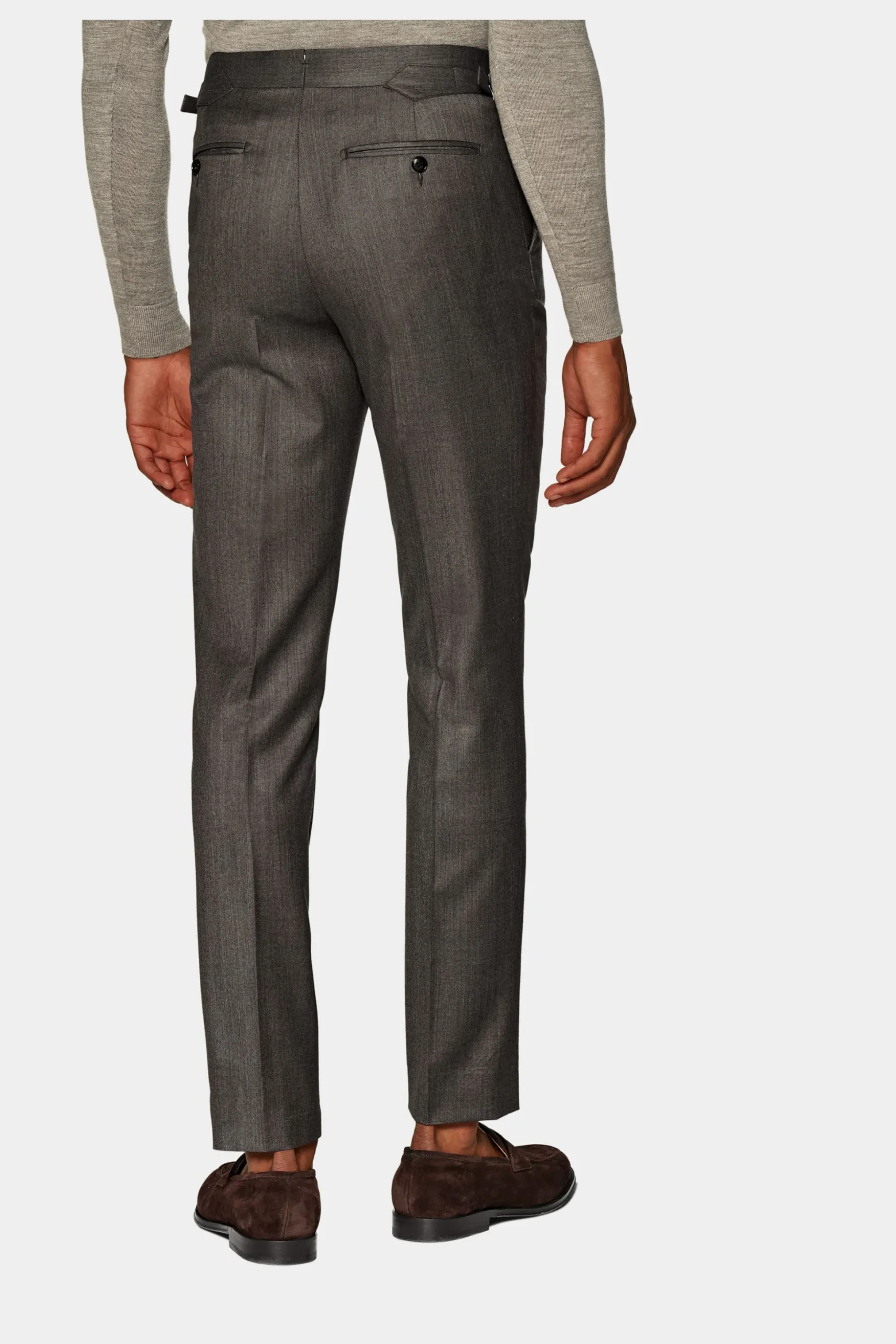 SUITSUPPLY Havana Anzug Taupe-Männlich Business Anzüge