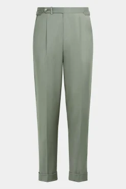 SUITSUPPLY Havana Ganzjahresanzug Mittelgrün-Männlich Formelle Hochzeit