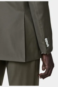 SUITSUPPLY Havana Ganzjahresanzug Mittelgrün-Männlich Business Anzüge