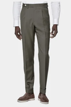 SUITSUPPLY Havana Ganzjahresanzug Mittelgrün-Männlich Business Anzüge