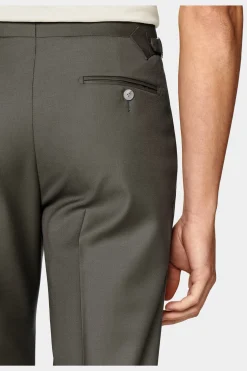 SUITSUPPLY Havana Ganzjahresanzug Mittelgrün-Männlich Business Anzüge