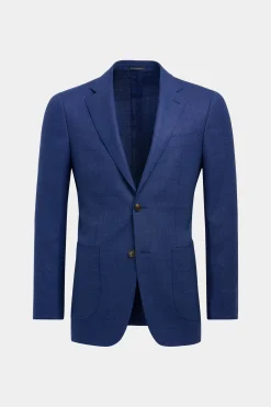SUITSUPPLY Havana Ganzjahresanzug Mittelblau-Männlich Business Anzüge