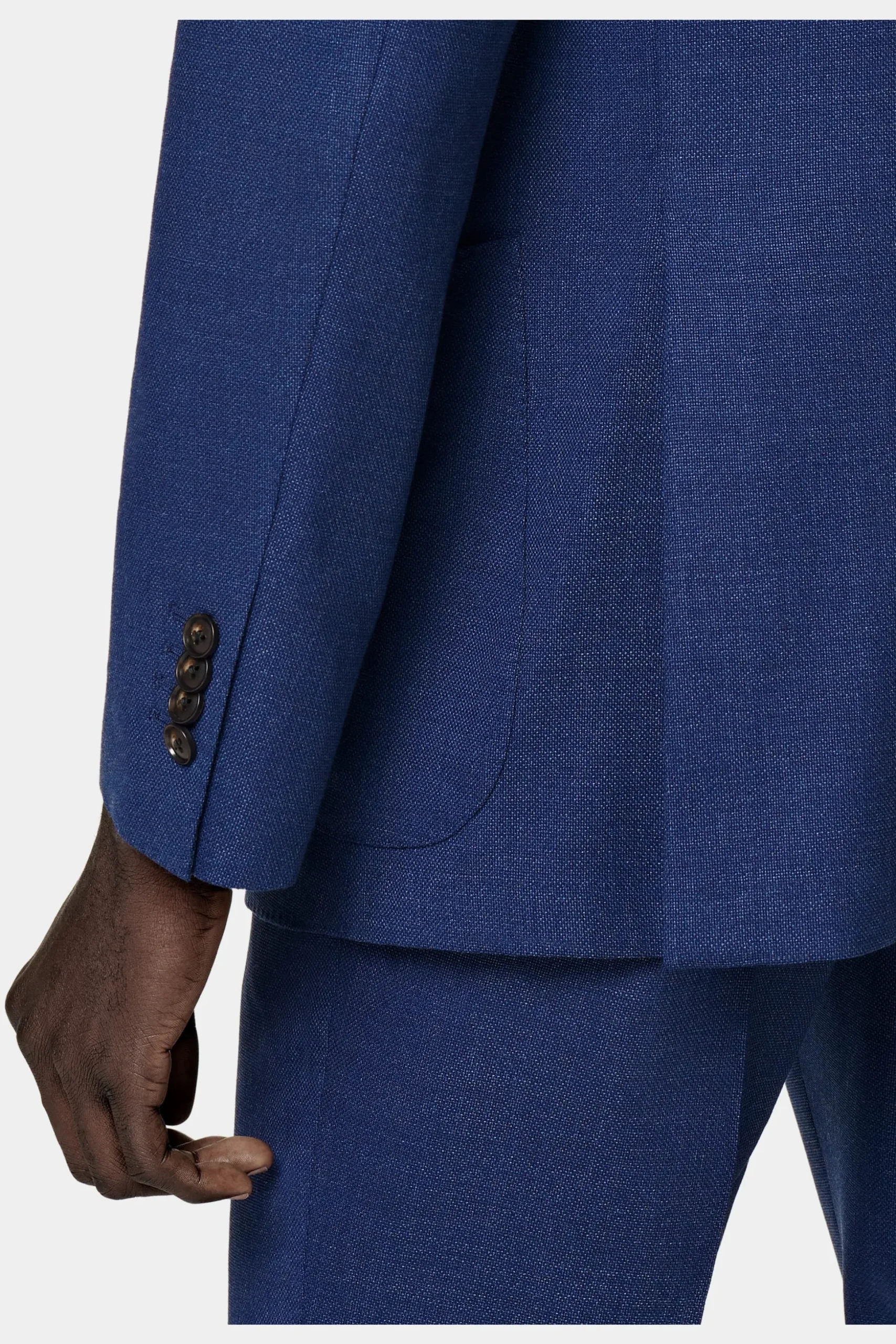 SUITSUPPLY Havana Ganzjahresanzug Mittelblau-Männlich Business Anzüge