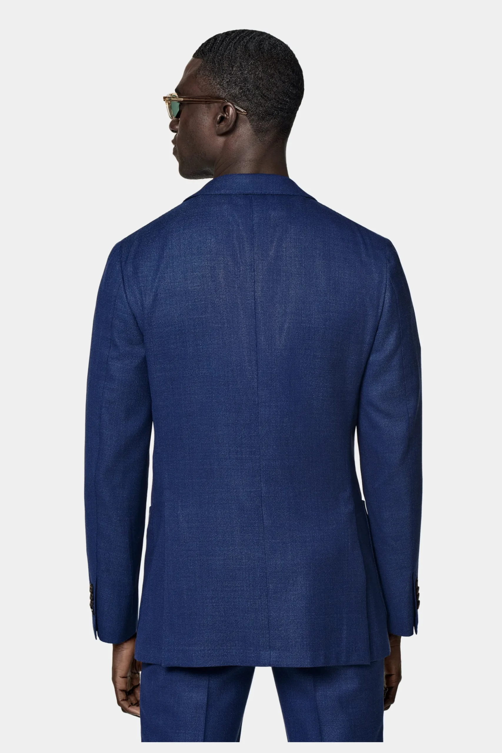 SUITSUPPLY Havana Ganzjahresanzug Mittelblau-Männlich Business Anzüge