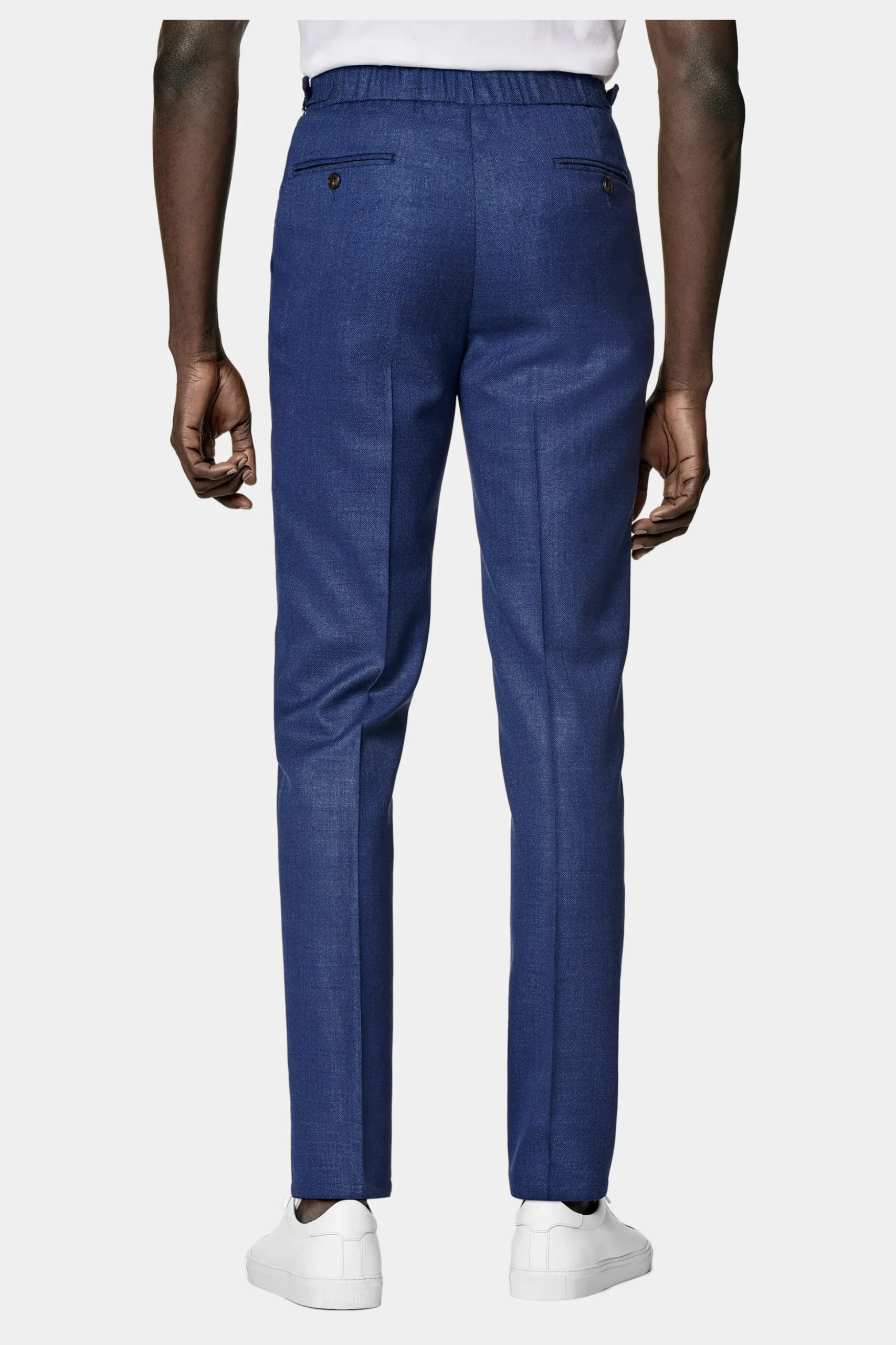 SUITSUPPLY Havana Ganzjahresanzug Mittelblau-Männlich Business Anzüge