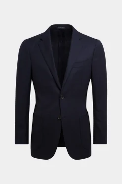 SUITSUPPLY Havana Ganzjahresanzug Navy-Männlich Business Anzüge