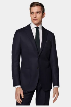 SUITSUPPLY Havana Ganzjahresanzug Navy-Männlich Business Anzüge