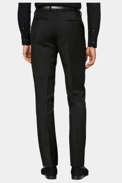 SUITSUPPLY Havana Ganzjahresanzug Schwarz-Männlich Business Anzüge