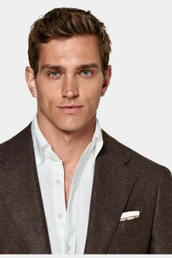 SUITSUPPLY Havana Sakko Braun-Männlich Klassische Sakkos