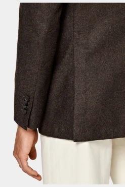 SUITSUPPLY Havana Sakko Braun-Männlich Klassische Sakkos