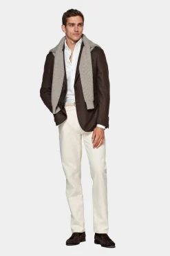 SUITSUPPLY Havana Sakko Braun-Männlich Klassische Sakkos