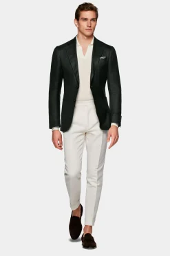 SUITSUPPLY Havana Sakko Dunkelgrün-Männlich Klassische Sakkos