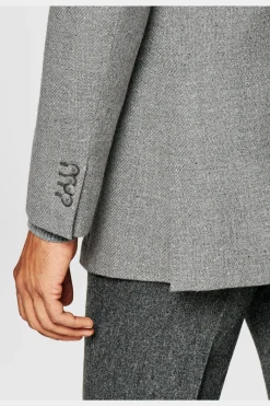 SUITSUPPLY Havana Sakko Grau-Männlich Klassische Sakkos