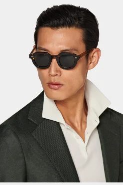 SUITSUPPLY Havana Sakko Grün-Männlich Klassische Sakkos