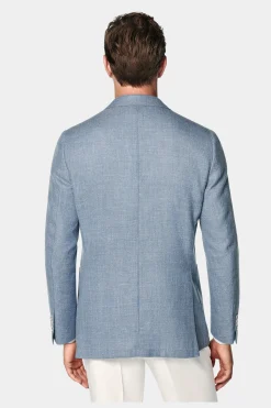 SUITSUPPLY Havana Sakko Hellblau-Männlich Klassische Sakkos