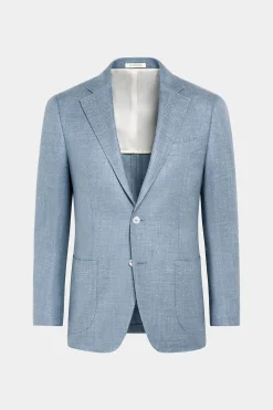 SUITSUPPLY Havana Sakko Hellblau-Männlich Klassische Sakkos