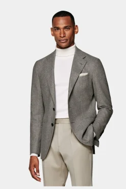 SUITSUPPLY Havana Sakko Hellbraun-Männlich Klassische Sakkos