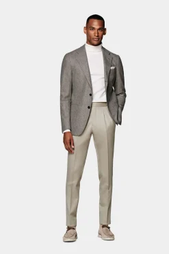 SUITSUPPLY Havana Sakko Hellbraun-Männlich Klassische Sakkos
