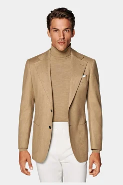SUITSUPPLY Havana Sakko Hellbraun-Männlich Klassische Sakkos