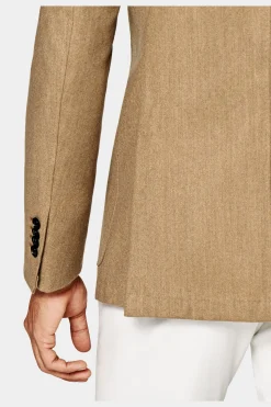 SUITSUPPLY Havana Sakko Hellbraun-Männlich Klassische Sakkos