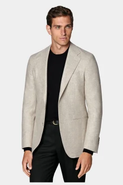 SUITSUPPLY Havana Sakko Hellbraun-Männlich Klassische Sakkos