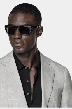 SUITSUPPLY Havana Sakko Hellgrau-Männlich Klassische Sakkos