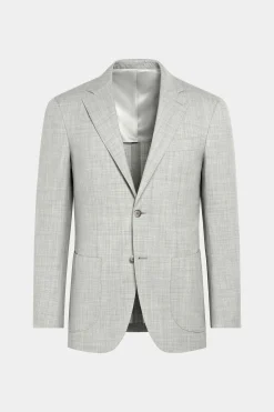 SUITSUPPLY Havana Sakko Hellgrau-Männlich Klassische Sakkos