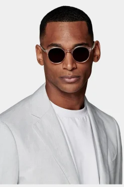 SUITSUPPLY Havana Sakko Hellgrau-Männlich Klassische Sakkos