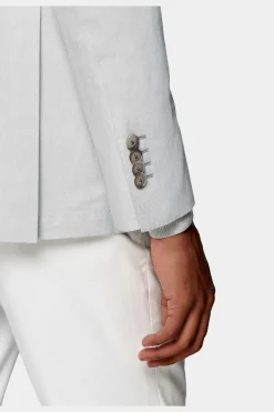 SUITSUPPLY Havana Sakko Hellgrau-Männlich Klassische Sakkos