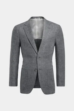 SUITSUPPLY Havana Sakko Hellgrau-Männlich Klassische Sakkos