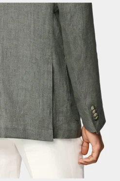 SUITSUPPLY Havana Sakko Mittelgrün-Männlich Klassische Sakkos