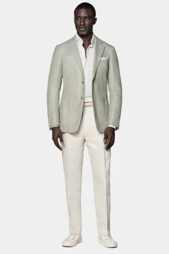 SUITSUPPLY Havana Sakko Mittelgrün-Männlich Klassische Sakkos