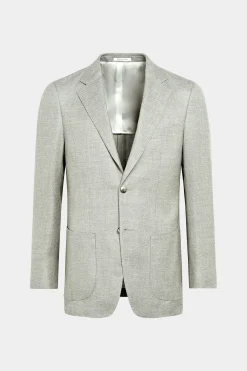 SUITSUPPLY Havana Sakko Mittelgrün-Männlich Klassische Sakkos