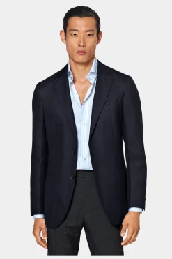 SUITSUPPLY Havana Sakko Navy-Männlich Klassische Sakkos