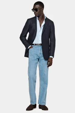 SUITSUPPLY Havana Sakko Navy-Männlich Klassische Sakkos