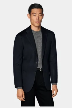SUITSUPPLY Havana Sakko Navy-Männlich Klassische Sakkos