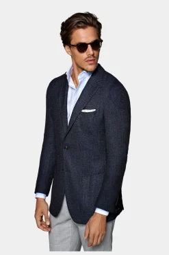 SUITSUPPLY Havana Sakko Navy-Männlich Klassische Sakkos