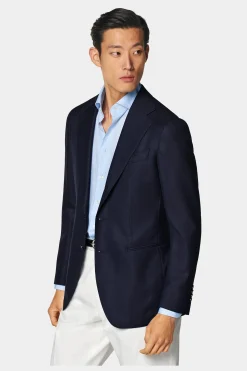 SUITSUPPLY Havana Sakko Navy-Männlich Klassische Sakkos