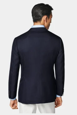 SUITSUPPLY Havana Sakko Navy-Männlich Klassische Sakkos