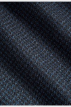 SUITSUPPLY Havana Sakko Navy Hahnentrittmuster-Männlich Klassische Sakkos