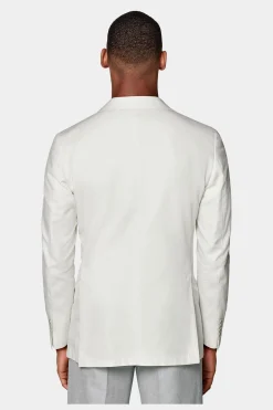 SUITSUPPLY Havana Sakko Off-White-Männlich Klassische Sakkos