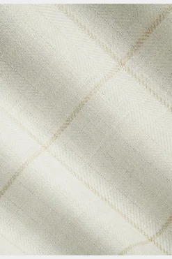 SUITSUPPLY Havana Sakko Off-White Kariert-Männlich Klassische Sakkos